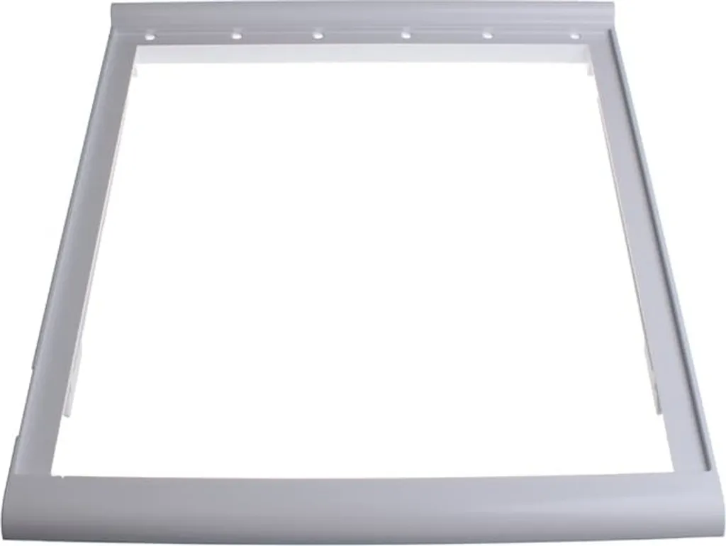 Contre-porte Centrale pour Hublot Whirlpool - Plastique Blanc Robuste