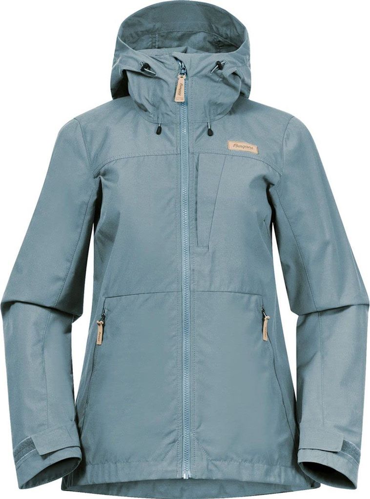 Bergans Nordmarka Leaf Light Wind Women Smoke Blue S Outdoor Jacke