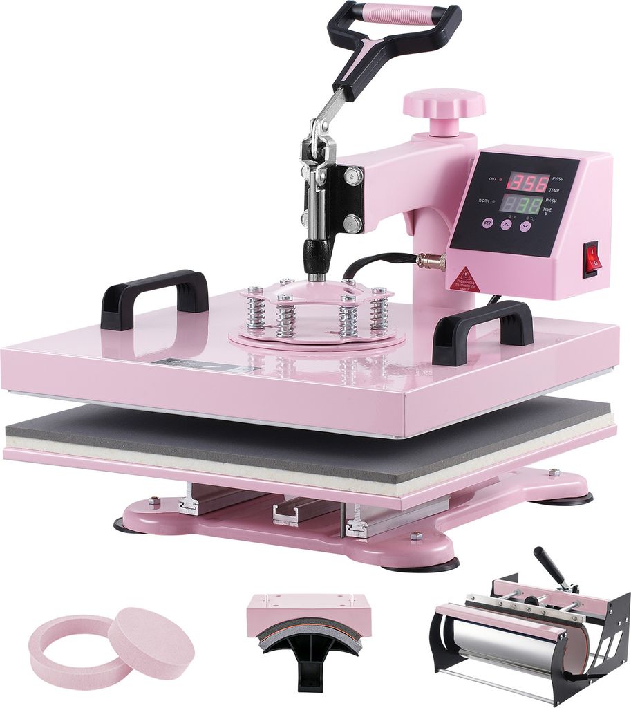 SucceBuy Presse à chaud 5 en 1, machine à transfert de Image du produit 