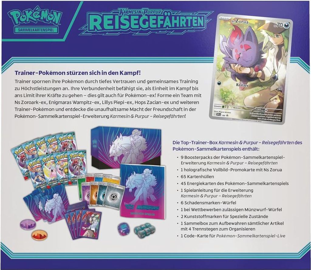 Top Trainer Box Společníci na cestách | Pokémoni | Obchodní Obrázek produktu 4