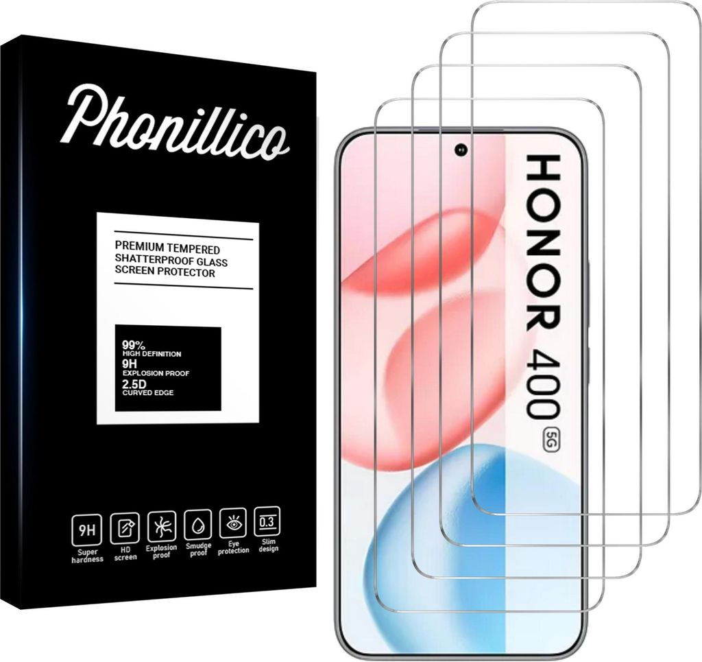 Verre trempé pour Honor 400 5G [4 pièces] Protection Image du produit 