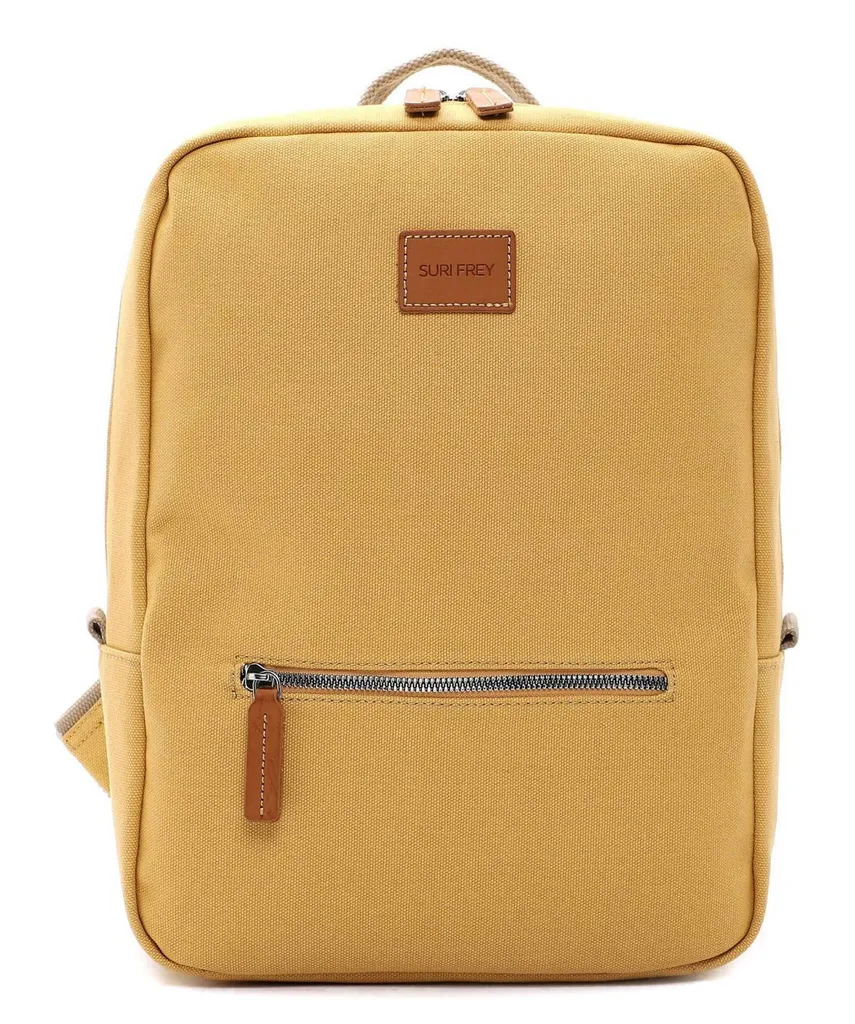 SURI FREY zaino per laptop zaino con scomparto per laptop Milly Backpack Yellow giallo