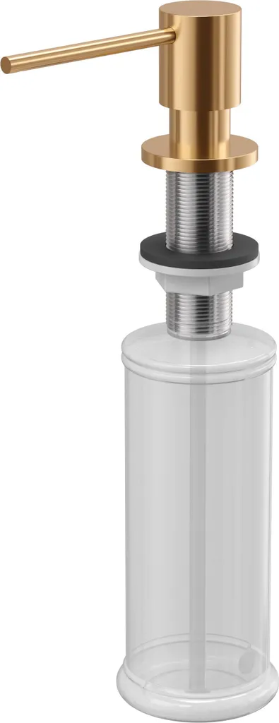 Distributeur de savon évier LORI SteelQ Quadron cuivre 500ml