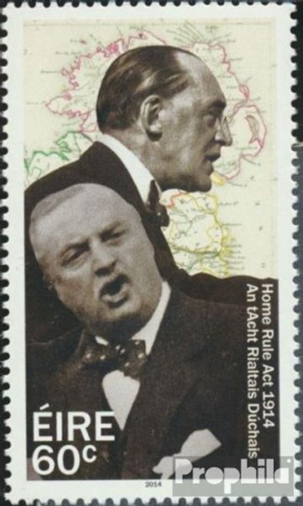 Briefmarken Irland 2014 Mi 2091 (kompl.Ausg.) gestempelt Verabschiedung des Home Rule Act