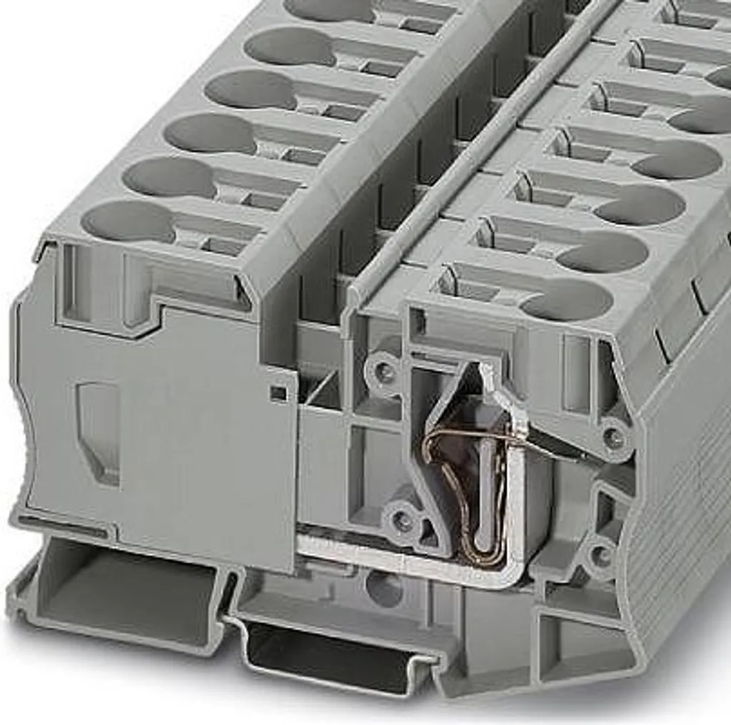Bloc de jonction 4 fils Phoenix Contact 3036178 section 4mm2 Gris