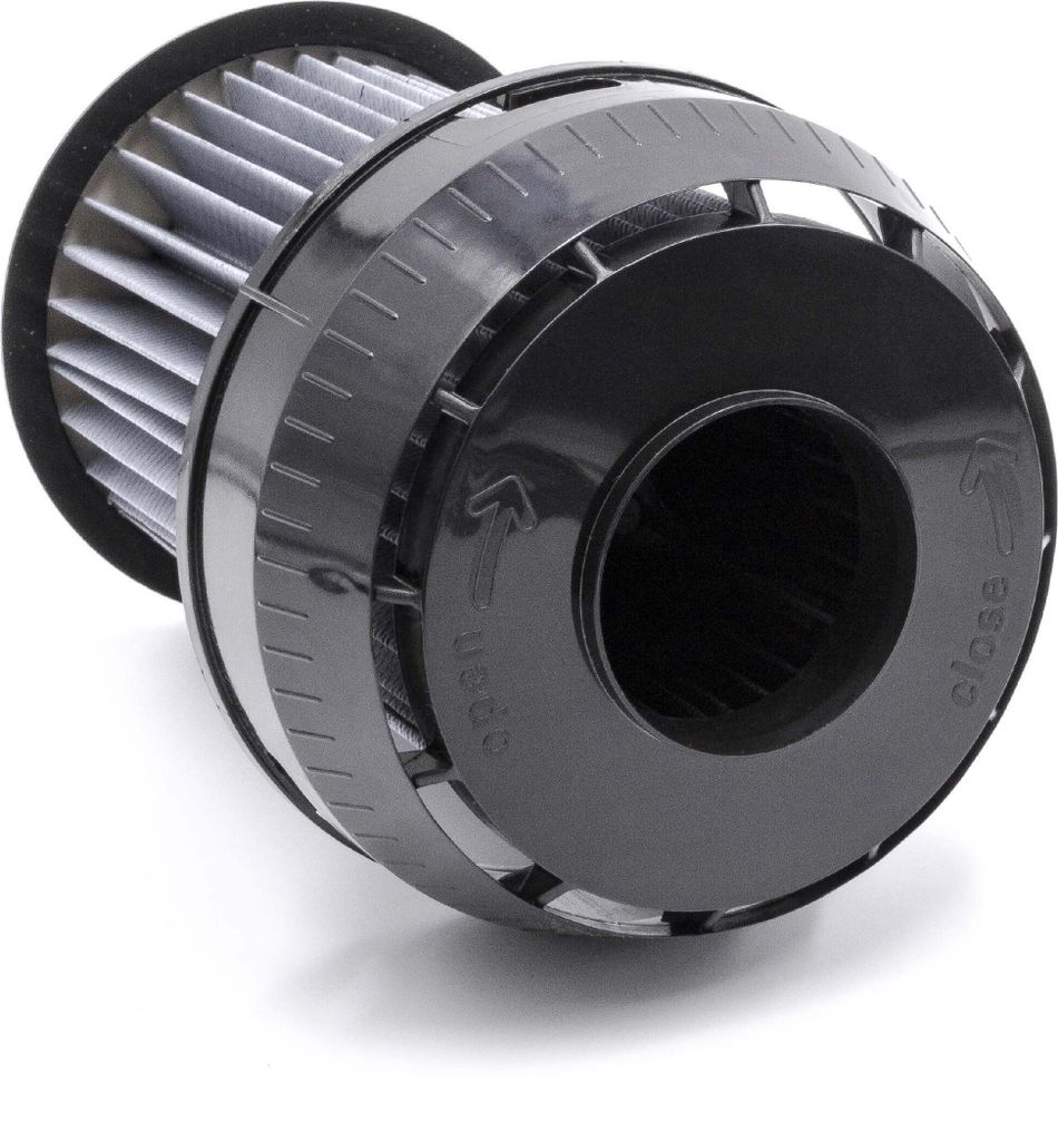 vhbw 2x Faltenfilter kompatibel mit Bosch BGS 6-1431 Serie 02 bis 04, 61438/02 ROXX X, 61438/03 ROXX X Staubsauger - Patronenfilter Schwarz Abwaschbar