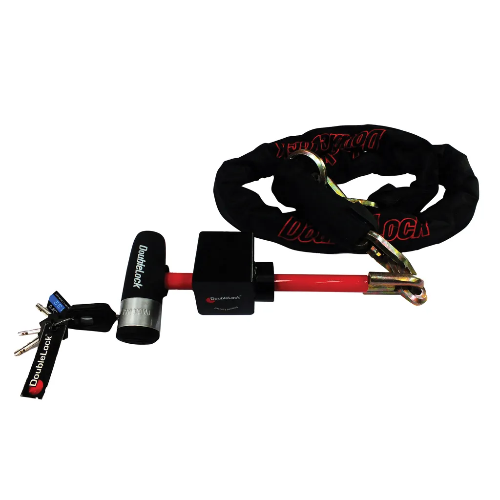 Chaîne à boucles DoubleLock SCM pour attacher moto à un point fixe - 7
