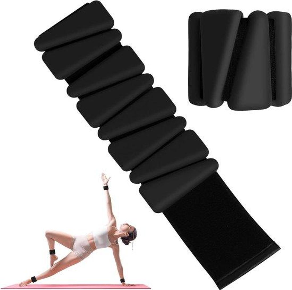Silikonische Gewichte für Damen und Herren - 2-teiliger Satz für Yoga, Tanz, Pilates, Schwimmbadtraining und Joggen
