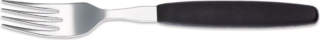 Giesser Messer Besteck Gabel Essgabel Steakgabel groß - Schwarz