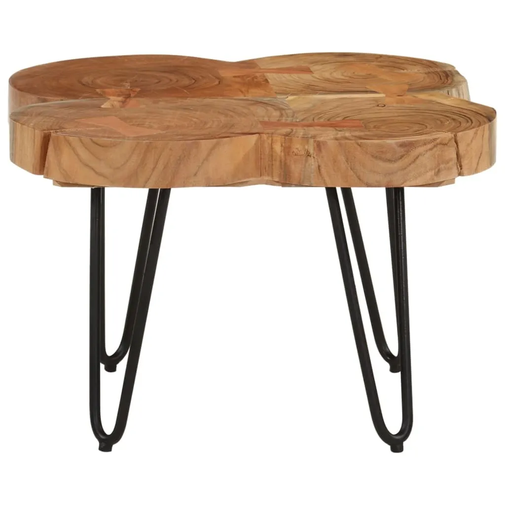 Esclusivo Tavolino Acacia Massiccia - Design 4 Bauli Artigianali