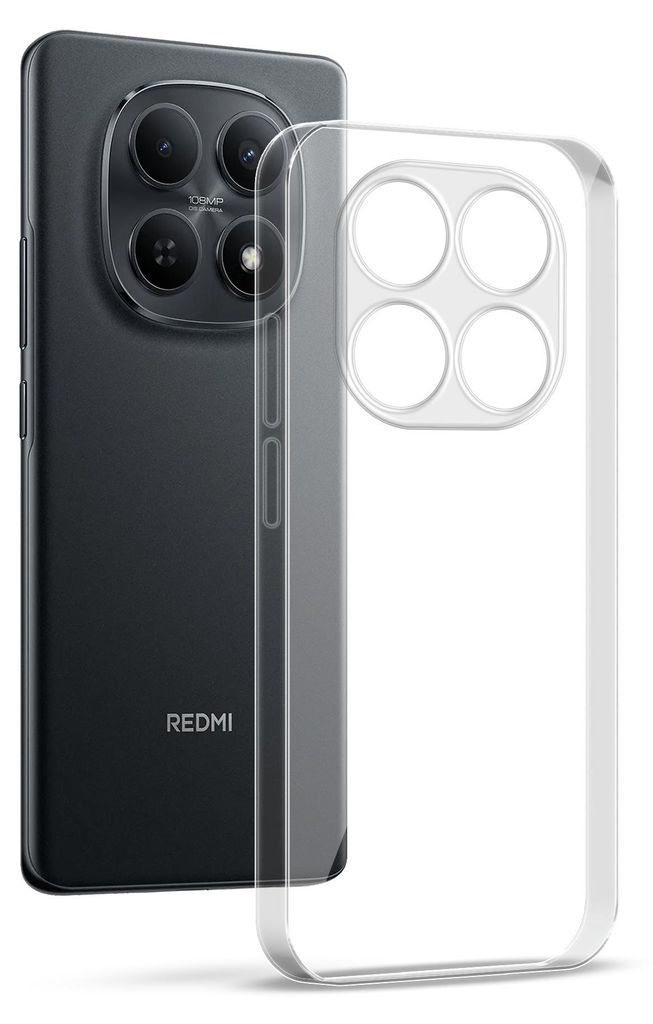 Handyhülle für Xiaomi Redmi Note 15 Hülle Transparent Flexibel Elastisch Case Cover Backcover Schutzhülle