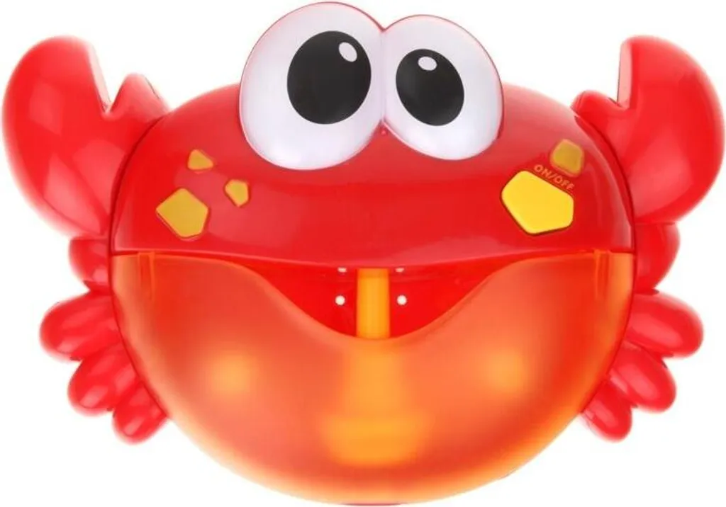 Machine à bulles crabe automatique jouet de bain musical sans BPA - 2