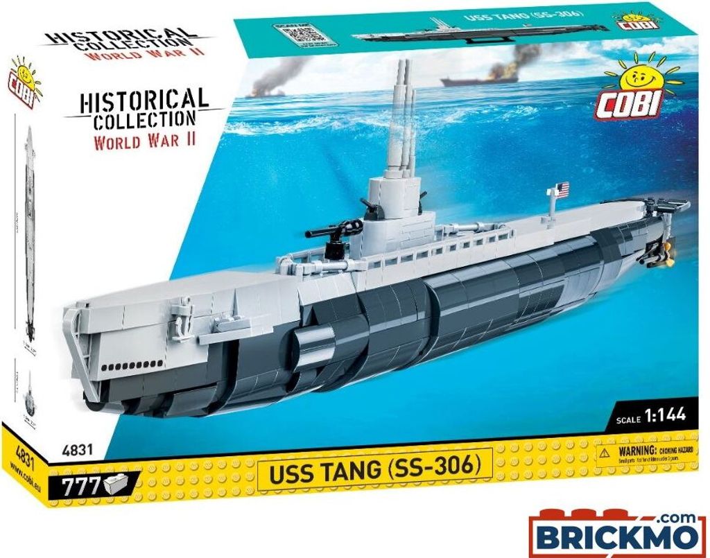 COBI-4831 - Konstruktionsspielzeug - HC WWII USS TANG Obrázek produktu 14