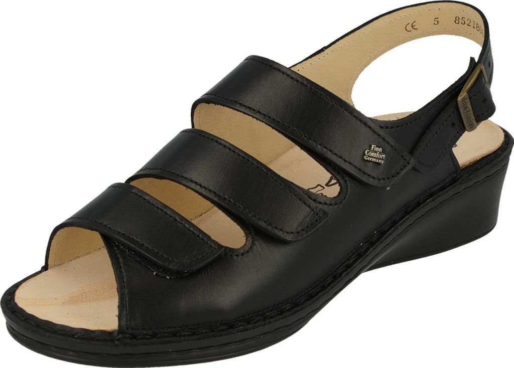 Finn Comfort Komfort Sandalen SAMOA Damen 333432303735 Schwarz 42 EU