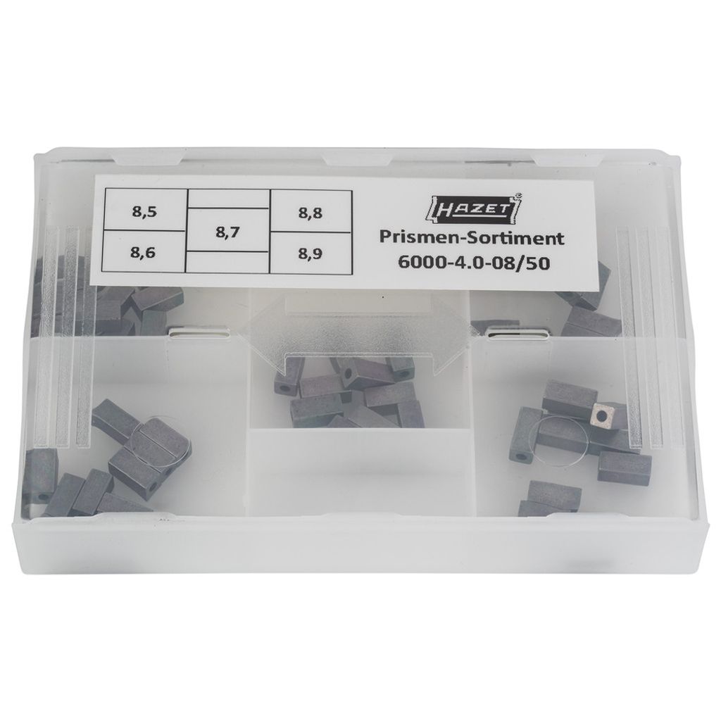 Hazet Prismen-Sortiment 8,5 / 5,6 / 8,7 / 8,8 / 8,9 mm, 6000-4.0-08/50