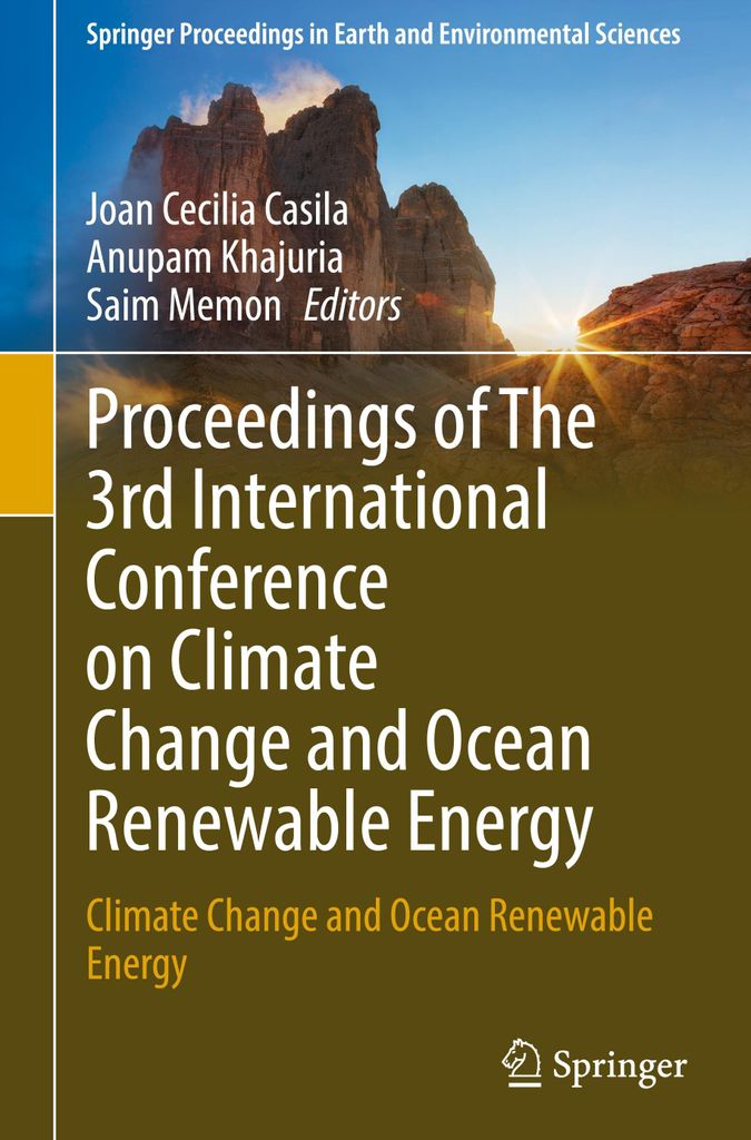 Proceedings of The 3rd International Conference on Climate Change and Ocean Renewable Energy