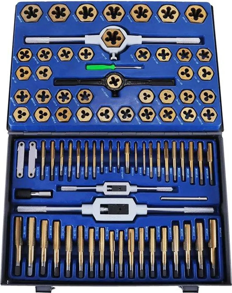 Ne perdez plus vos embouts - Mallette outils 86 pièces de vissage bleu