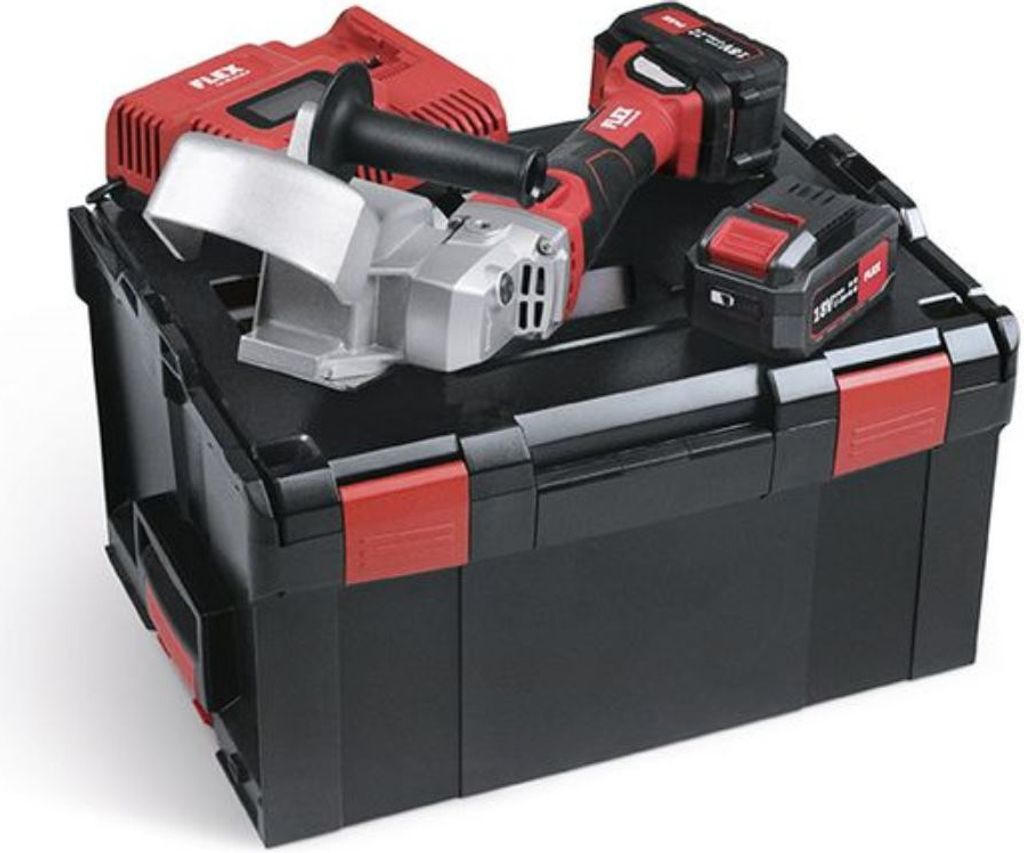 Flex Akku Rinnenträger Einlassfräse RFE 40 18.0-EC/5.0 Set Produktbild 