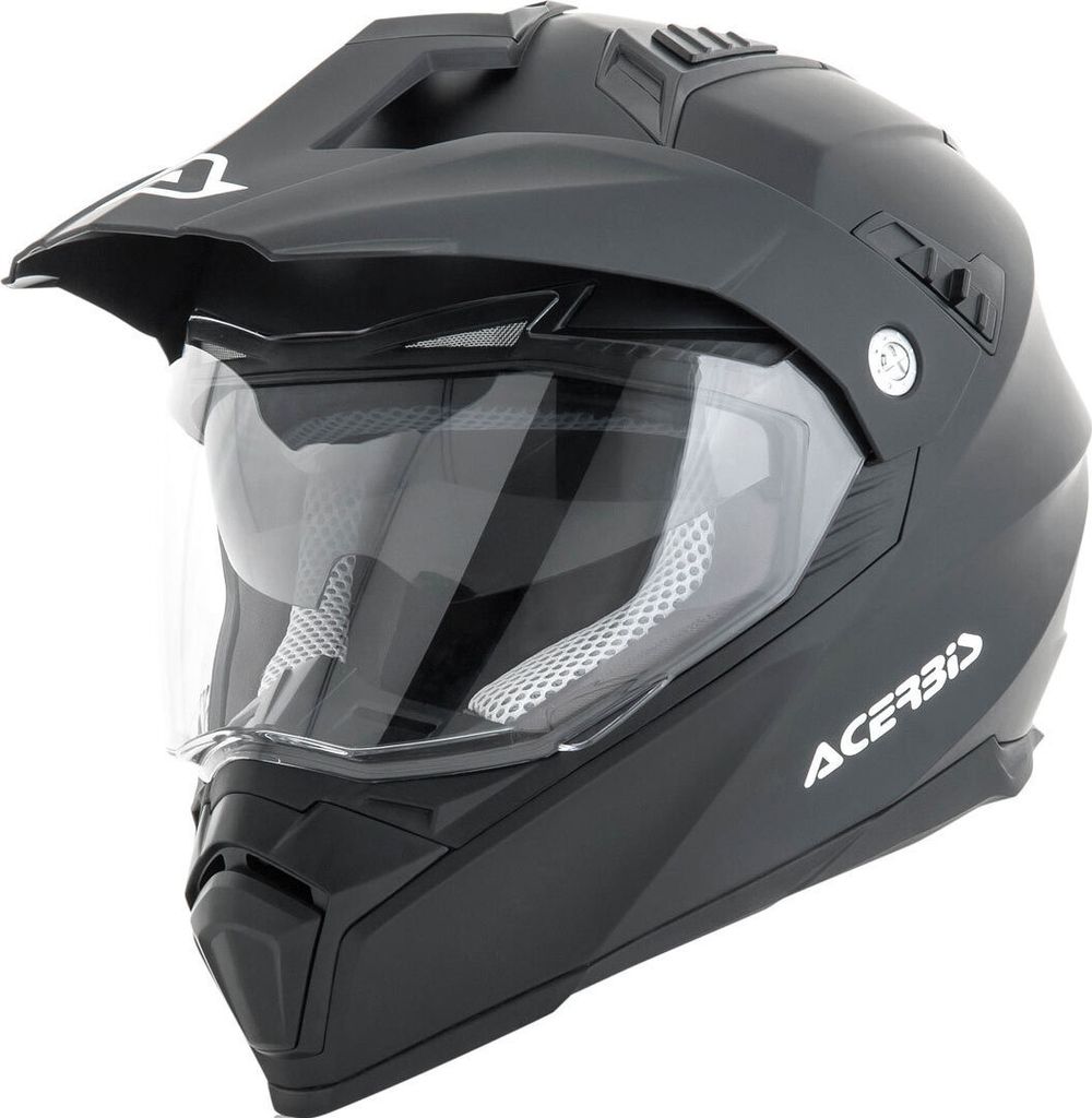 Acerbis Flip FS-606 Enduro Helm Grösse: M (57/58), Farbe: Schwarz