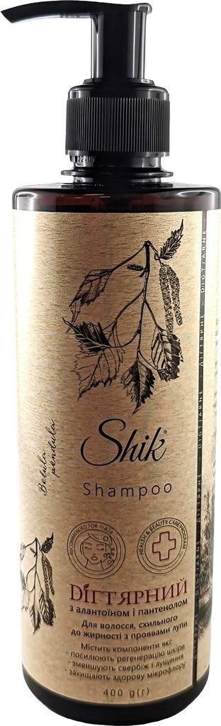 Shik Birkenteer Shampoo mit Allantoin und Panthenol 400ml Teershampoo