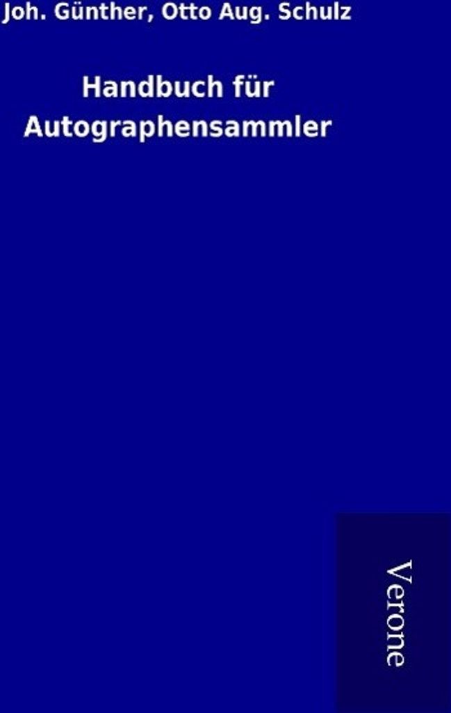 Handbuch für Autographensammler