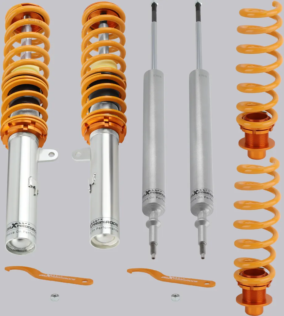 Suspension combiné fileté en aluminium pour amortisseur réglable