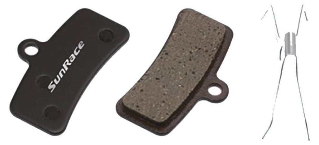 Set di pastiglie freno a disco Sunrace superiore DPS50 Immagine del prodotto 
