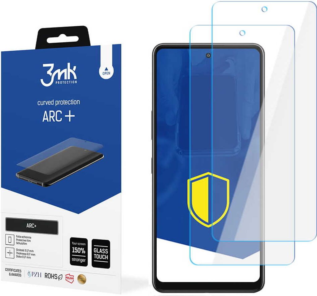 3mk Display Schutzfolie ARC+ für LG Stylo 7 5G 0,17mm Self-Heal (2 Stück)