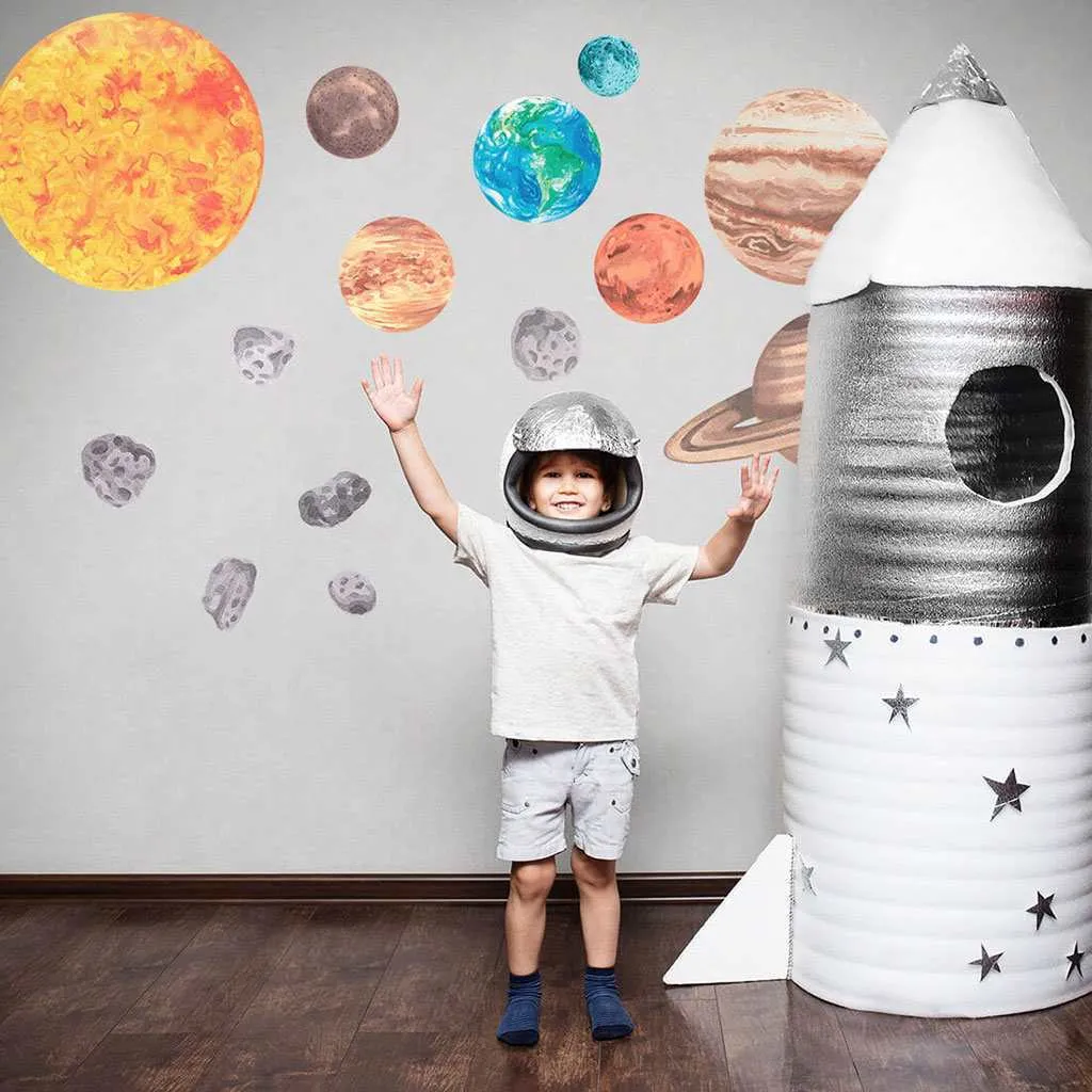 Adesivo murale Sistema solare S