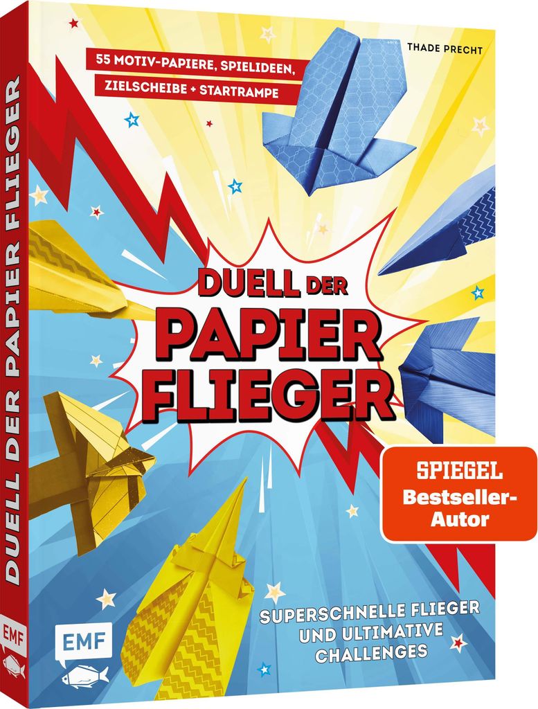 Duell der Papierflieger - Falte den schnellsten Flieger und gewinne ultimative Challenges