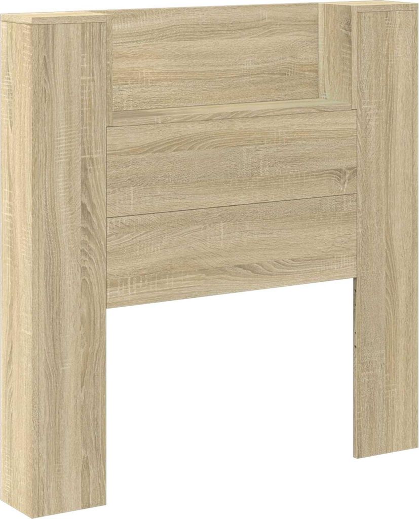 Kopfteil Sonoma-Eiche 100 x 16,5 x 103,5 cm Holzwerkstoff