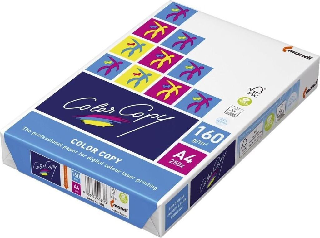 mondi Laserový papír Colour Copy DIN A4 160 g/m2 250 listů Obrázek produktu 14