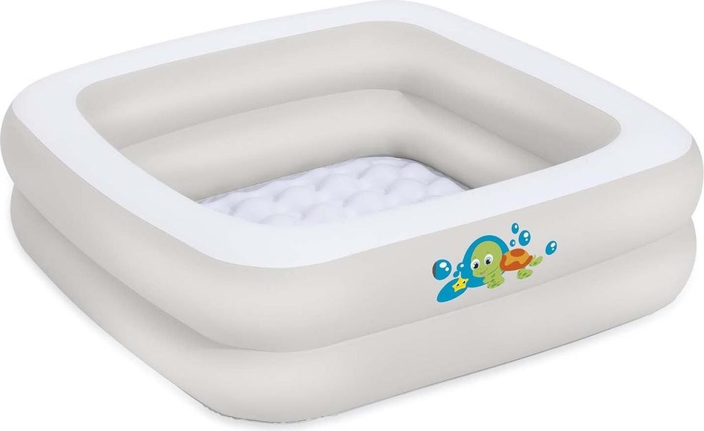 Aufblasbare Touristenbadewanne für Kinder 86 x 86 x 25 cm Bestway 51116