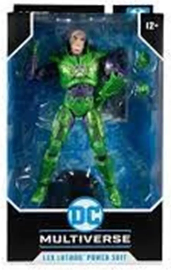 Lex Luthor Figurine DC Multiverse 18cm Armure de Combat sans Défaut