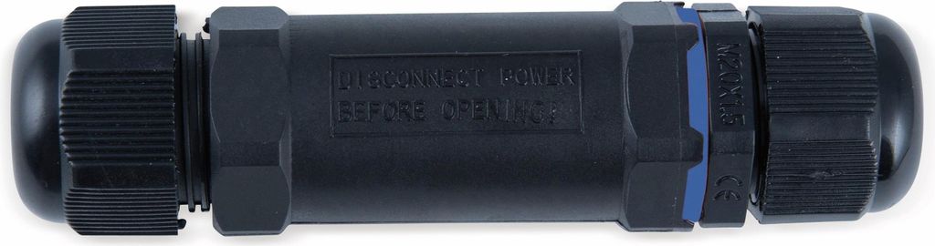 HEITRONIC Kabelverbinder 45608, 3-polig, IP68 Produktbild 