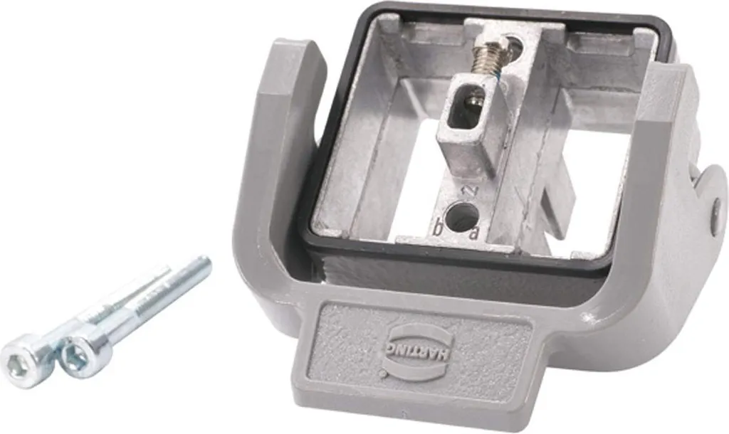 Boîtier Modulaire HARTING Han Twin Robuste avec Étrier de Verrouillage
