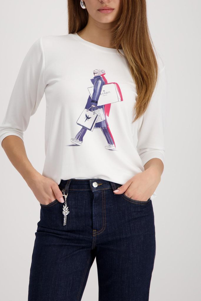 Monari GmbH (59) Sweatshirt, off-white 102 102 40