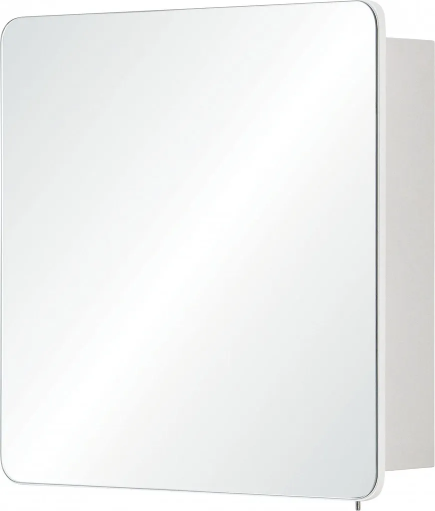 Armoire de toilette blanche 60cm idéale pour petite salle de bain zen