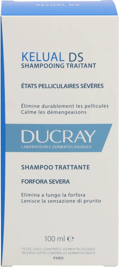 Ducray Kelual DS Shampoo 100ml: Sollievo Prurito e Forfora Severa - 11