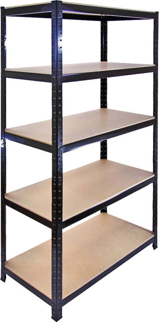 Monster Racking T-Rax Regal Schwerlastregal Lagerregal Garagenregal Kellerregal Warenlagerregal Werkstattregal Stahlregal 90cm x 45cm x 180cm in Sc...