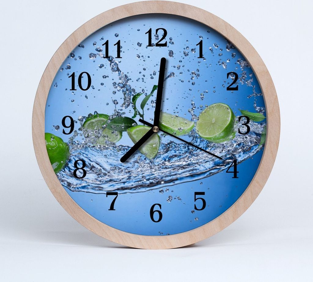 Holzuhr 20fi cm wanduhr - Limette