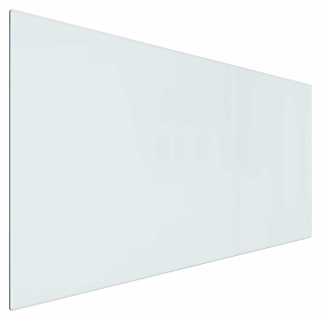 vidaXL Foyer d'extérieur avec plateau en verre transparent Image du produit 