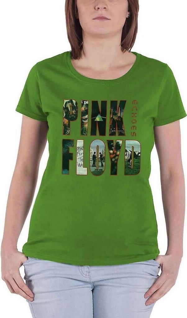 Pink Floyd - "Echoes Album" T-Shirt für Damen RO2750 (XS) (Grün)