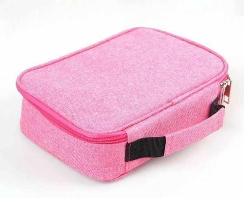 Schulmäppchen Etui Stifte Mäppchen Rosarot