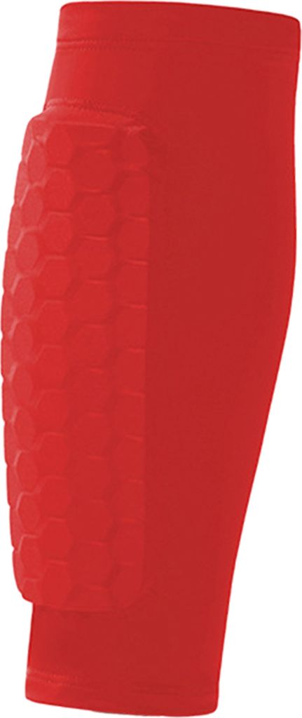 Stück Fußball-Sport-Schienbeinschoner für Jugendliche und Erwachsene, elastische, atmungsaktive Kompressions-Schienbeinmanschette mit Wabenpolst...