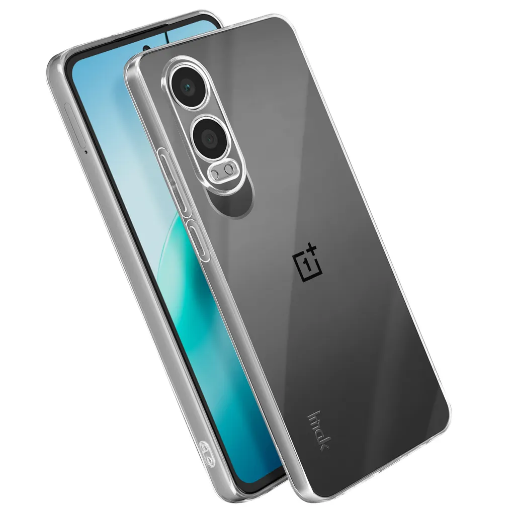 iMak, Cover protettiva in silicone per OnePlus Nord CE4 Lite Design sottile, trasparente - 2
