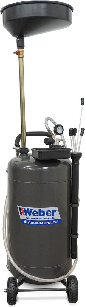 Weber Ölauffangschale mit Absaugfunktion, 85 l