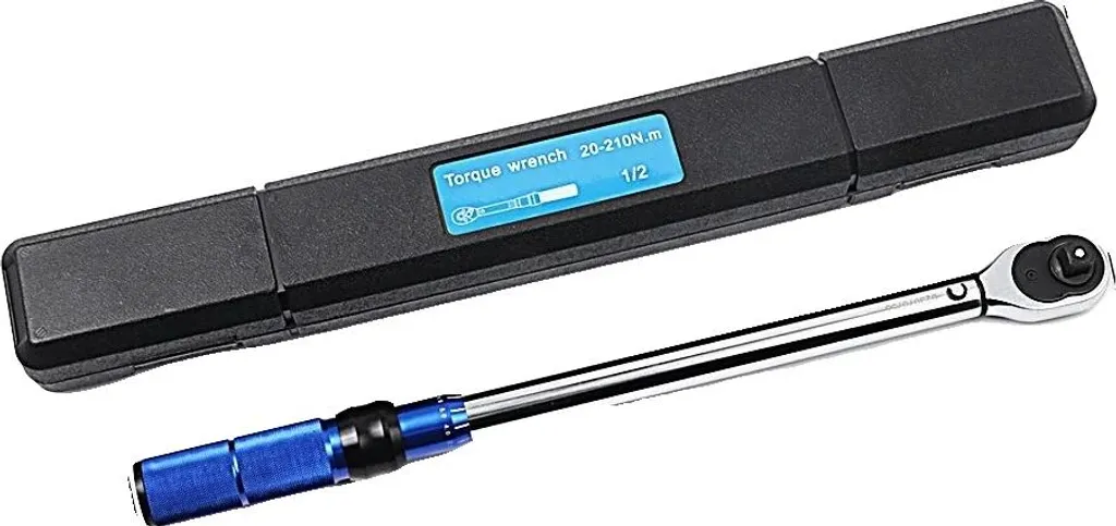 Chiave Dinamometrica Professionale 1/2 20-210 Nm | Meccanismo a Scatto