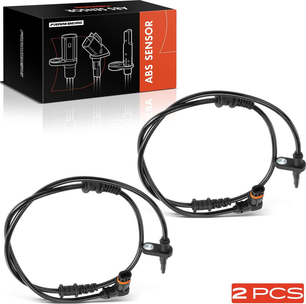 Frankberg 2x ABS Sensor Vorderachse beidseitig für Mercedes-Benz CLS C218 CLS Shooting Brake X218 E-Klasse W212 S212