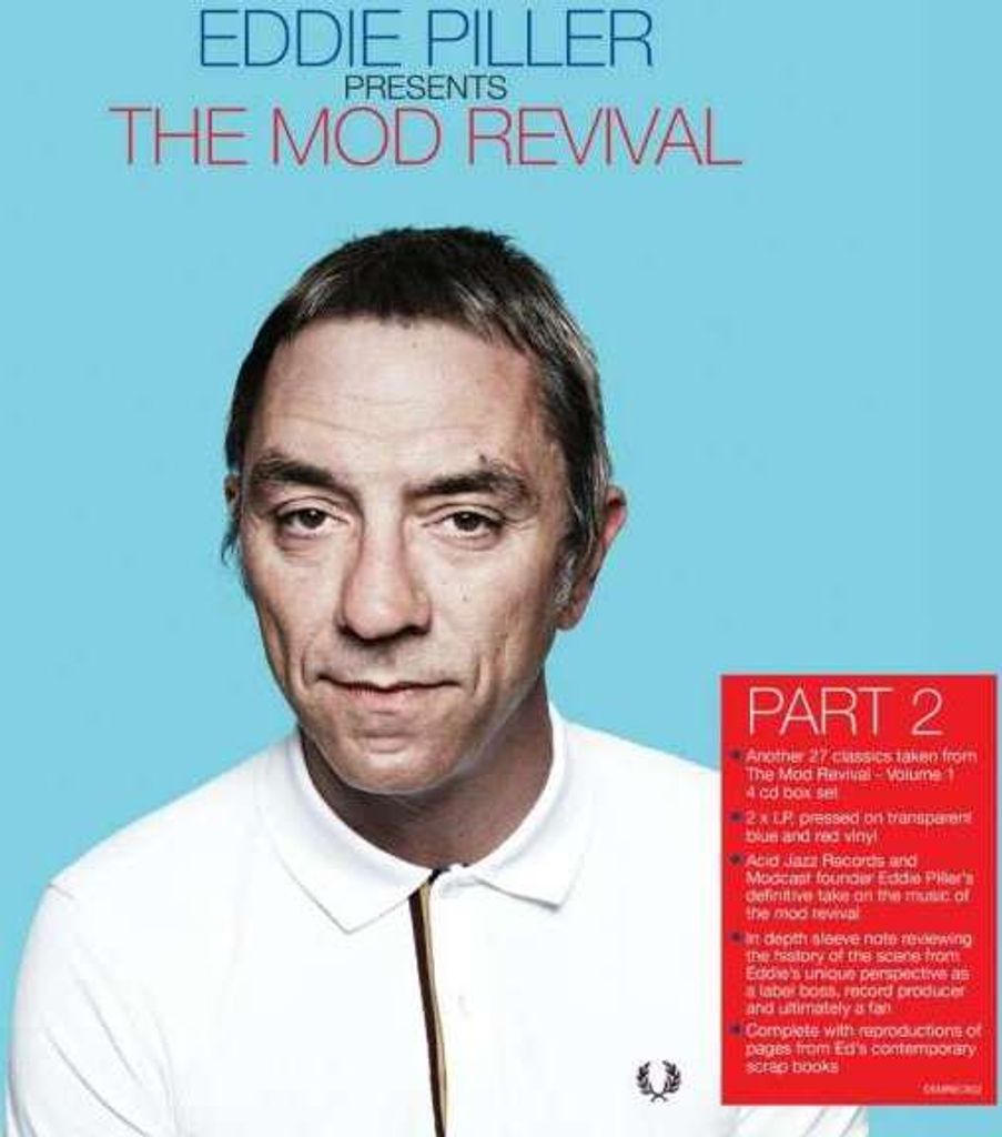 Various Artists: Eddie Piller Presents The Mod Revival Part 2 (180g) (Blue & Red Vinyl) - - (Vinyl / Pop (Vinyl))